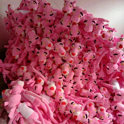 pink panter plush doll