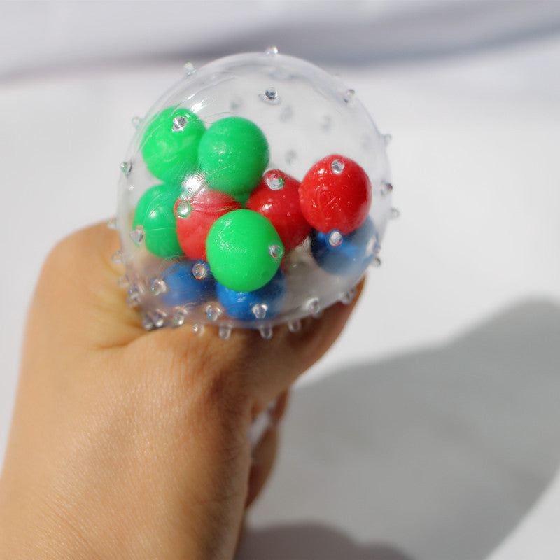 dna ball with pin stressball