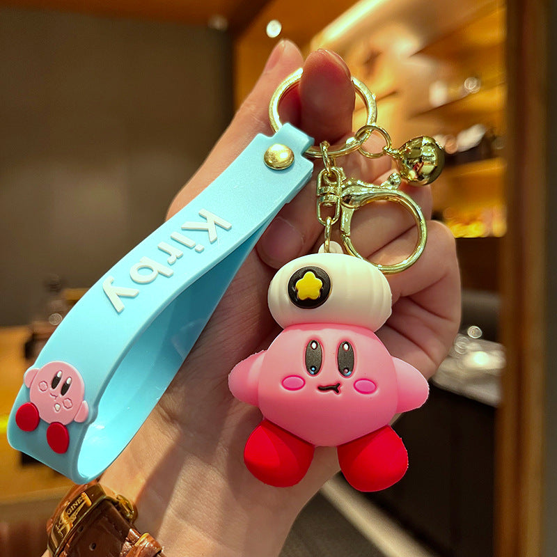 Keyring cute Kirby keychain