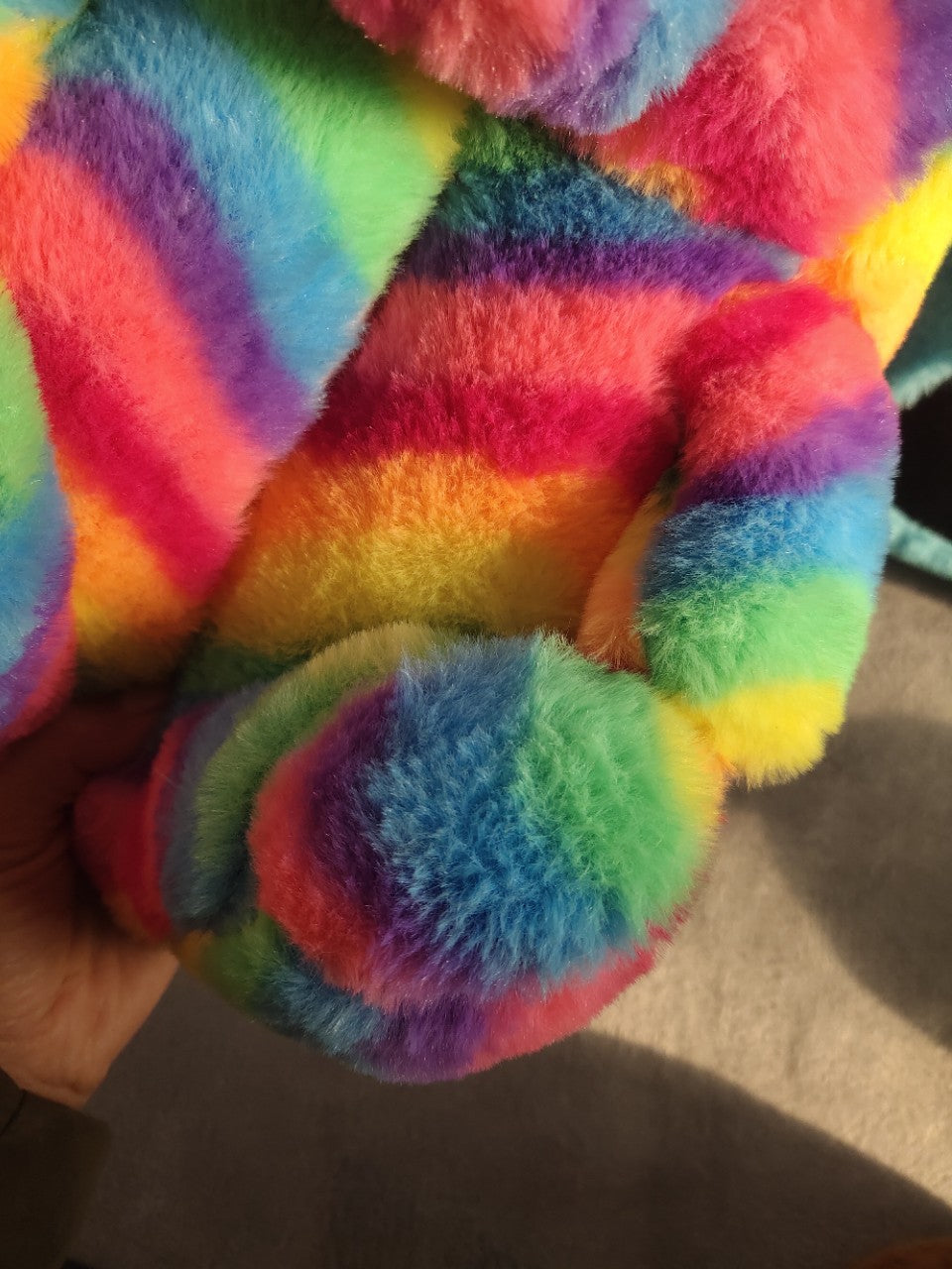 teddy bear slippers-warble teddy bear slipper