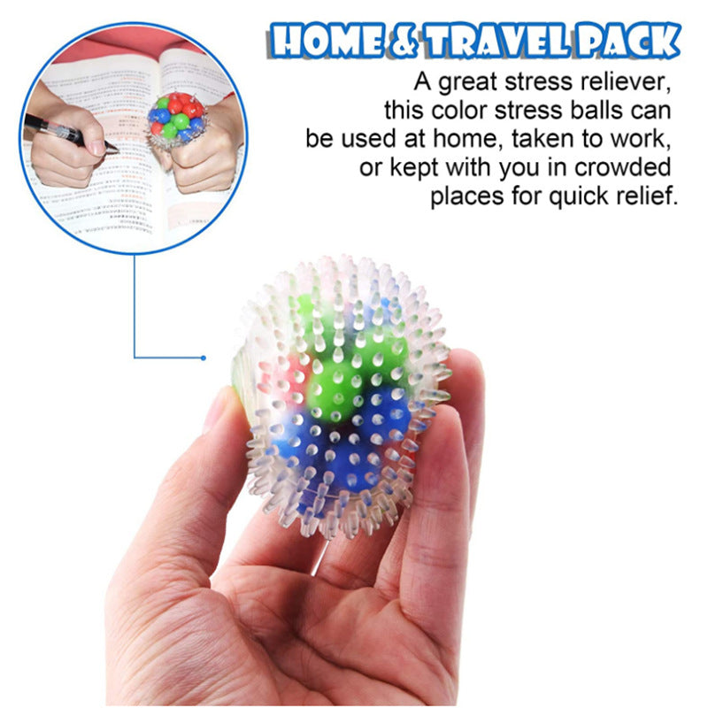 dna ball with pin stressball
