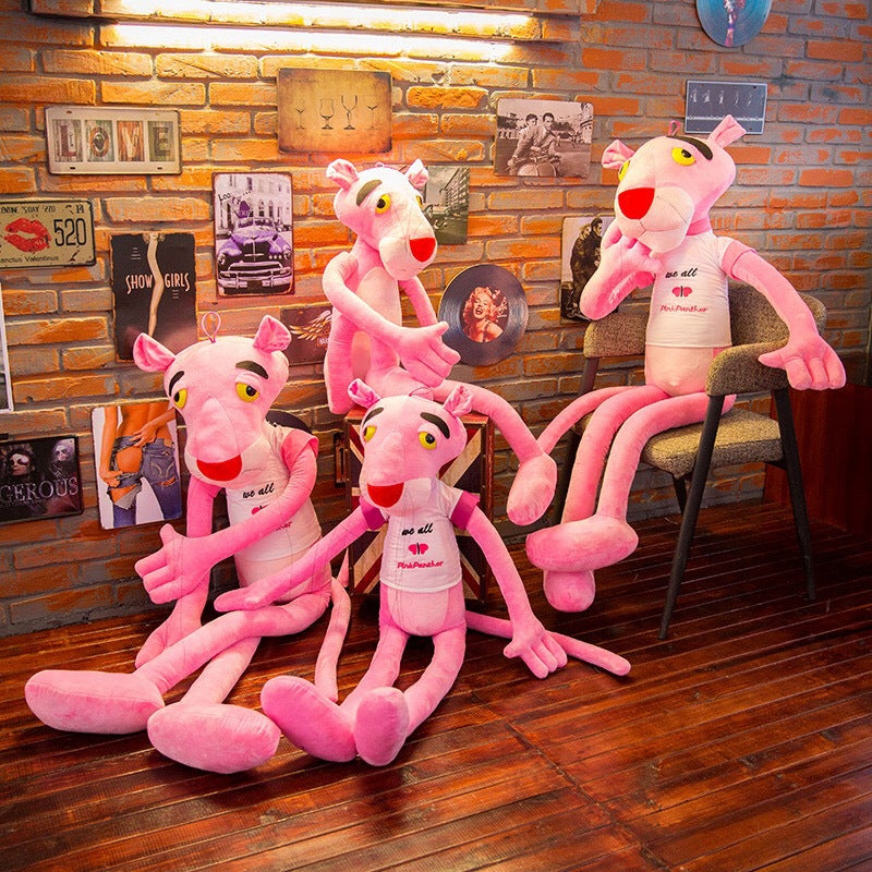 pink panter plush doll