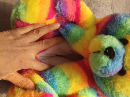 teddy bear slippers-warble teddy bear slipper