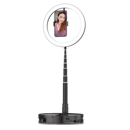 live stream Tripod & Phone Holder  with changing color light  foldable desk high to 1.68meter high