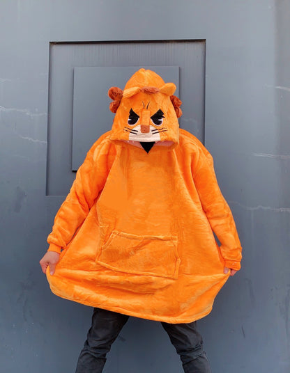 OVERSIZE HOODIE lion  OVERSIZE HOODIE HOODIE