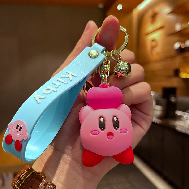 Keyring cute Kirby keychain