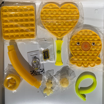 Lucky box! random fidget toy set  pop it set
