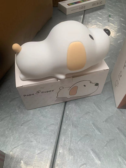 SILICONE NIHGT LIGHT, NIGHT LAMP, FEED LAMP,CUTE LAMP,ANIMAL LAMP