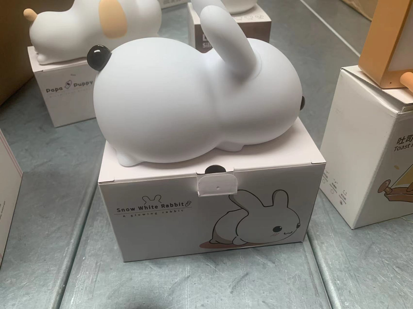 SILICONE NIHGT LIGHT, NIGHT LAMP, FEED LAMP,CUTE LAMP,ANIMAL LAMP