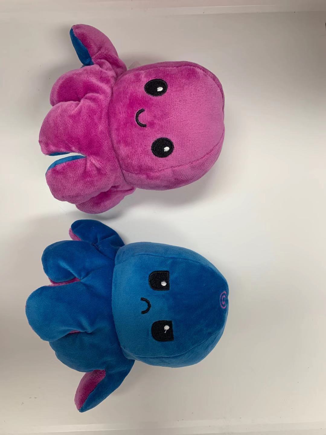 BIG SIZE mood octopus Double-Sided Flip Reversible Octopus Plush Toy Marine Life Animals Doll AU STOCK