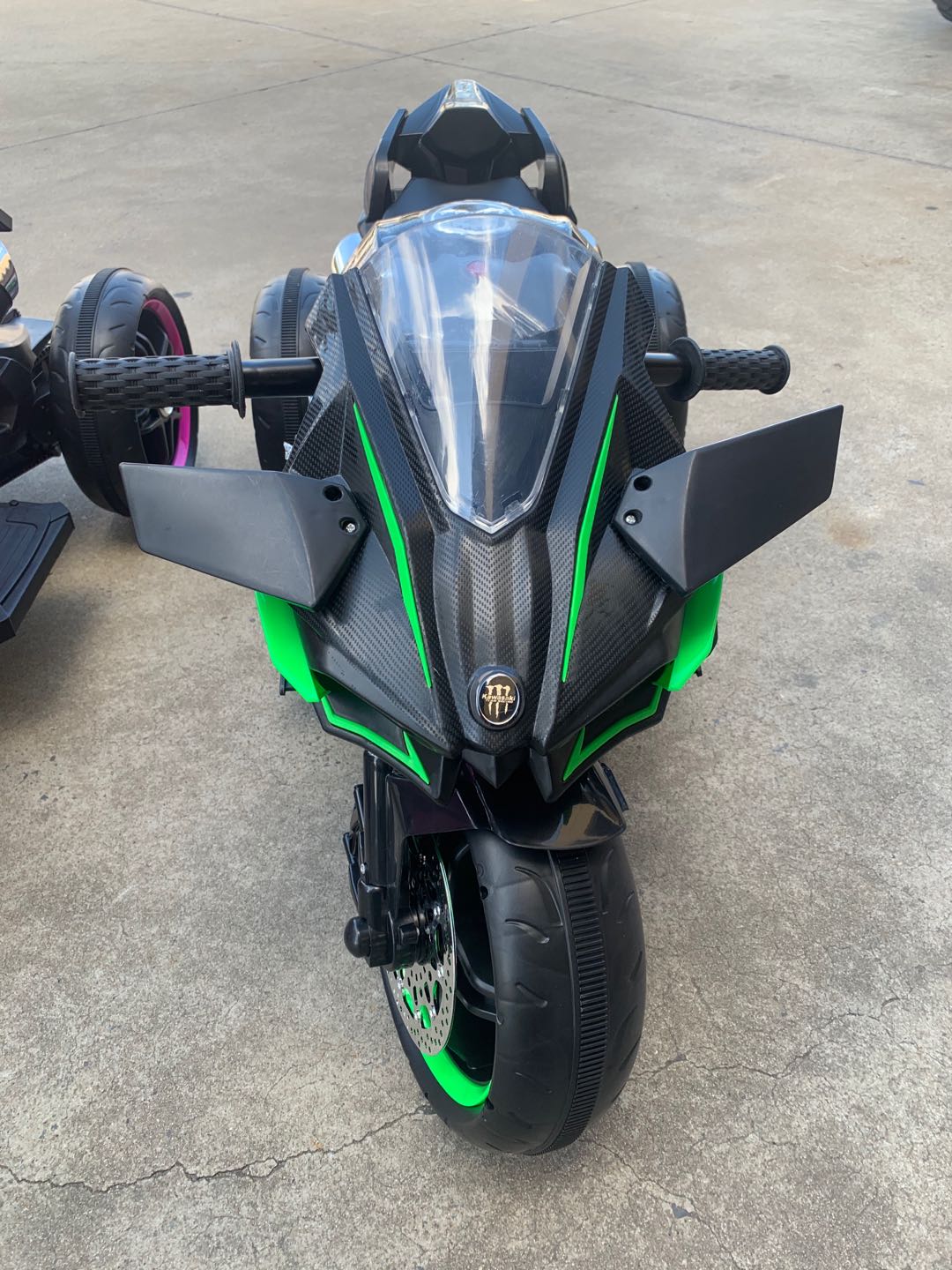 Kawasaki Ninja H2R kids ride on moto Christmas Gift