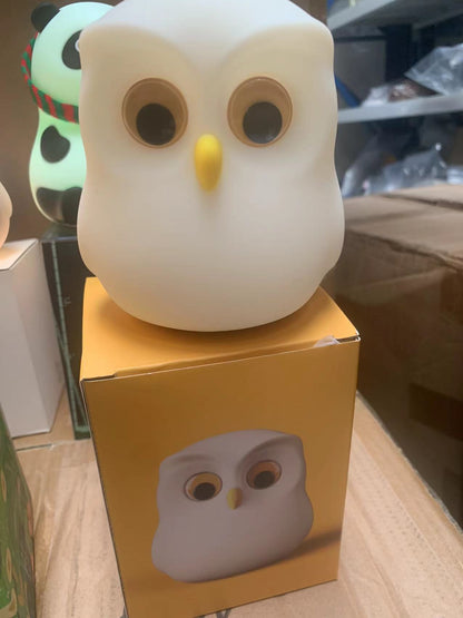 SILICONE NIHGT LIGHT, NIGHT LAMP, FEED LAMP,CUTE LAMP,ANIMAL LAMP