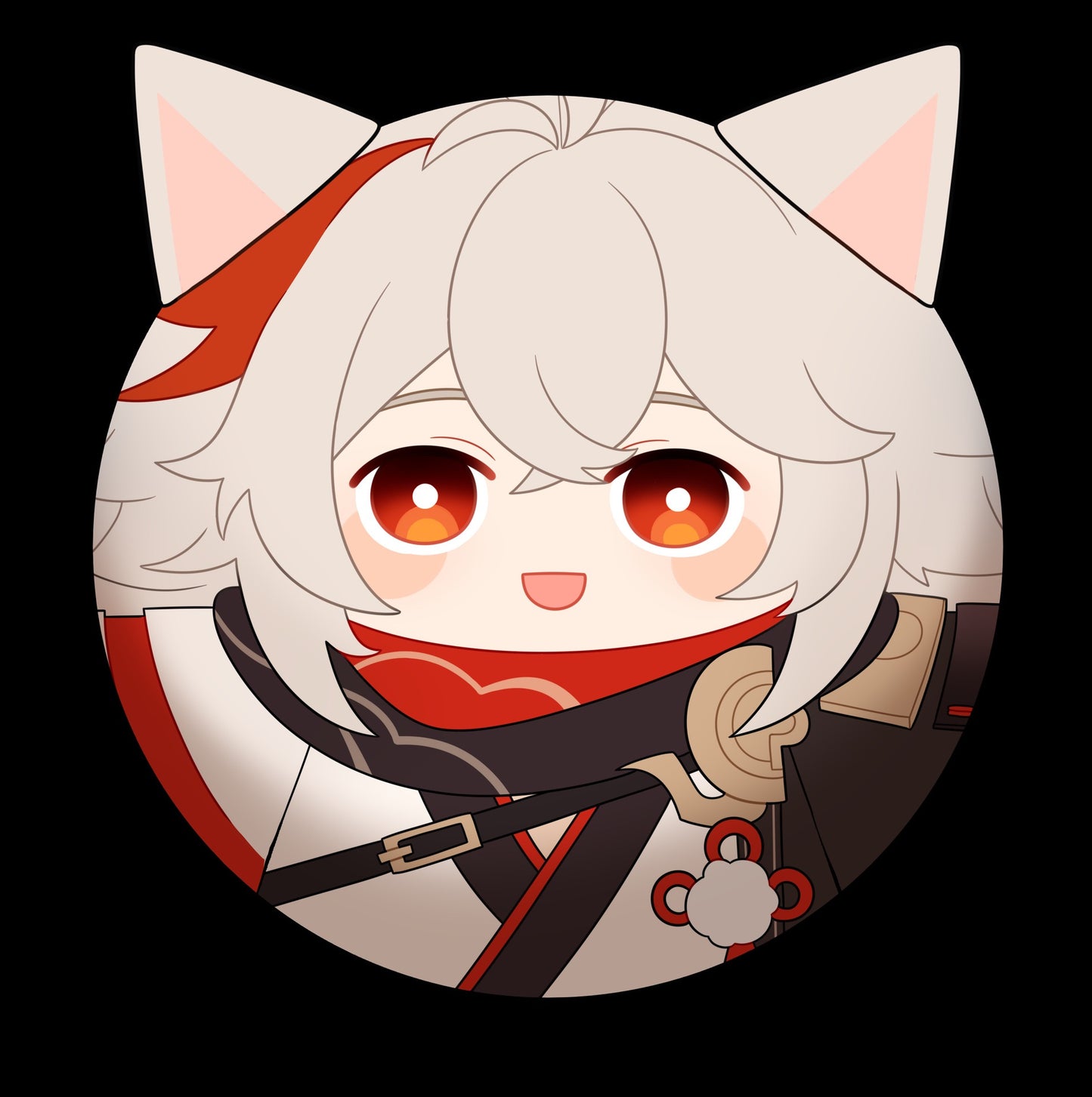 Genshin Impact Round Pillow dough pillow plush