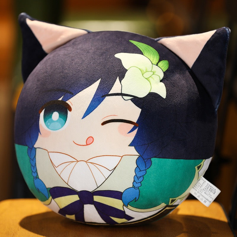 Genshin Impact Round Pillow dough pillow plush