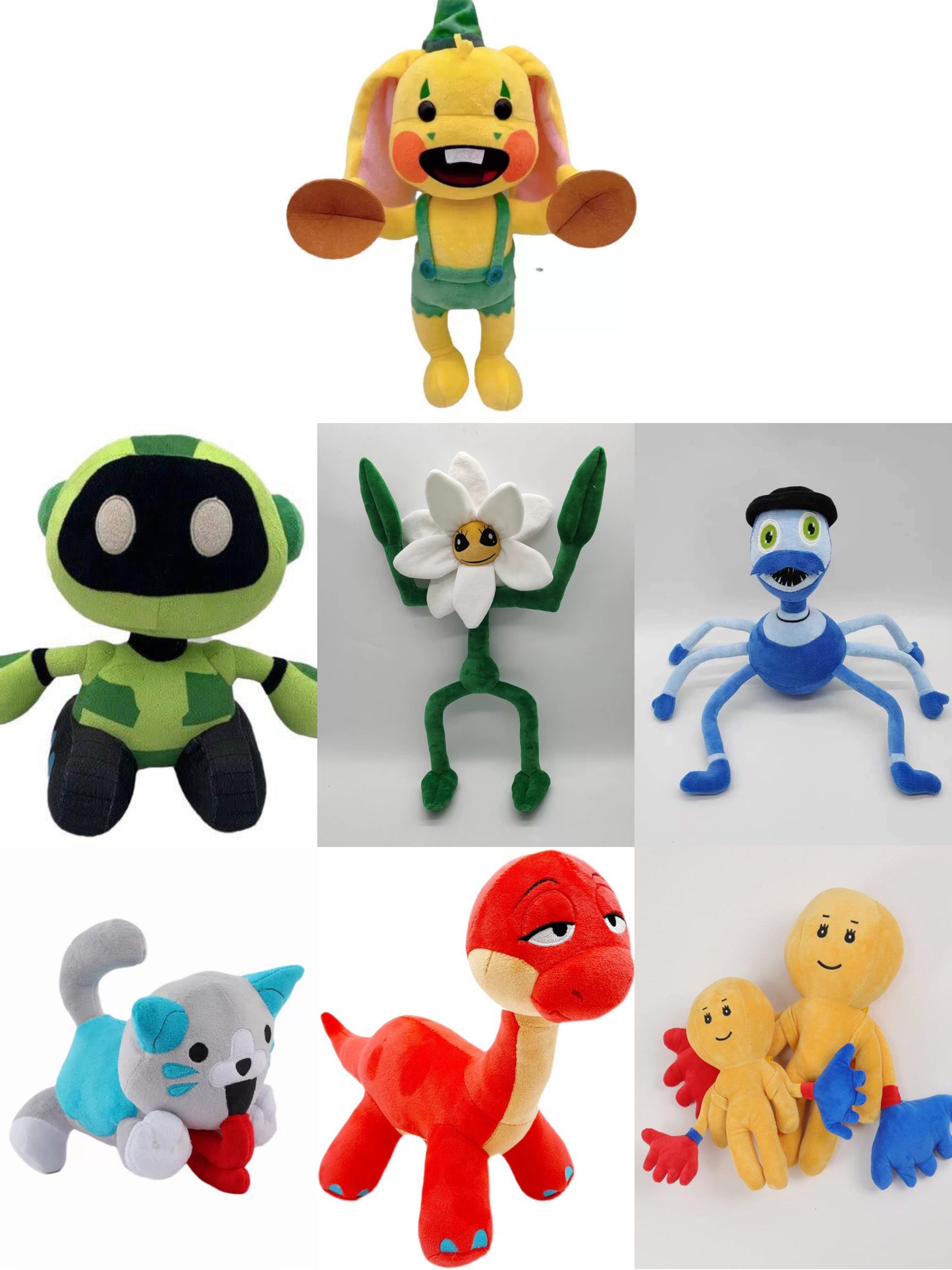 Poppy Play Time Huggy Wuggy 6 Pieces Set Plush