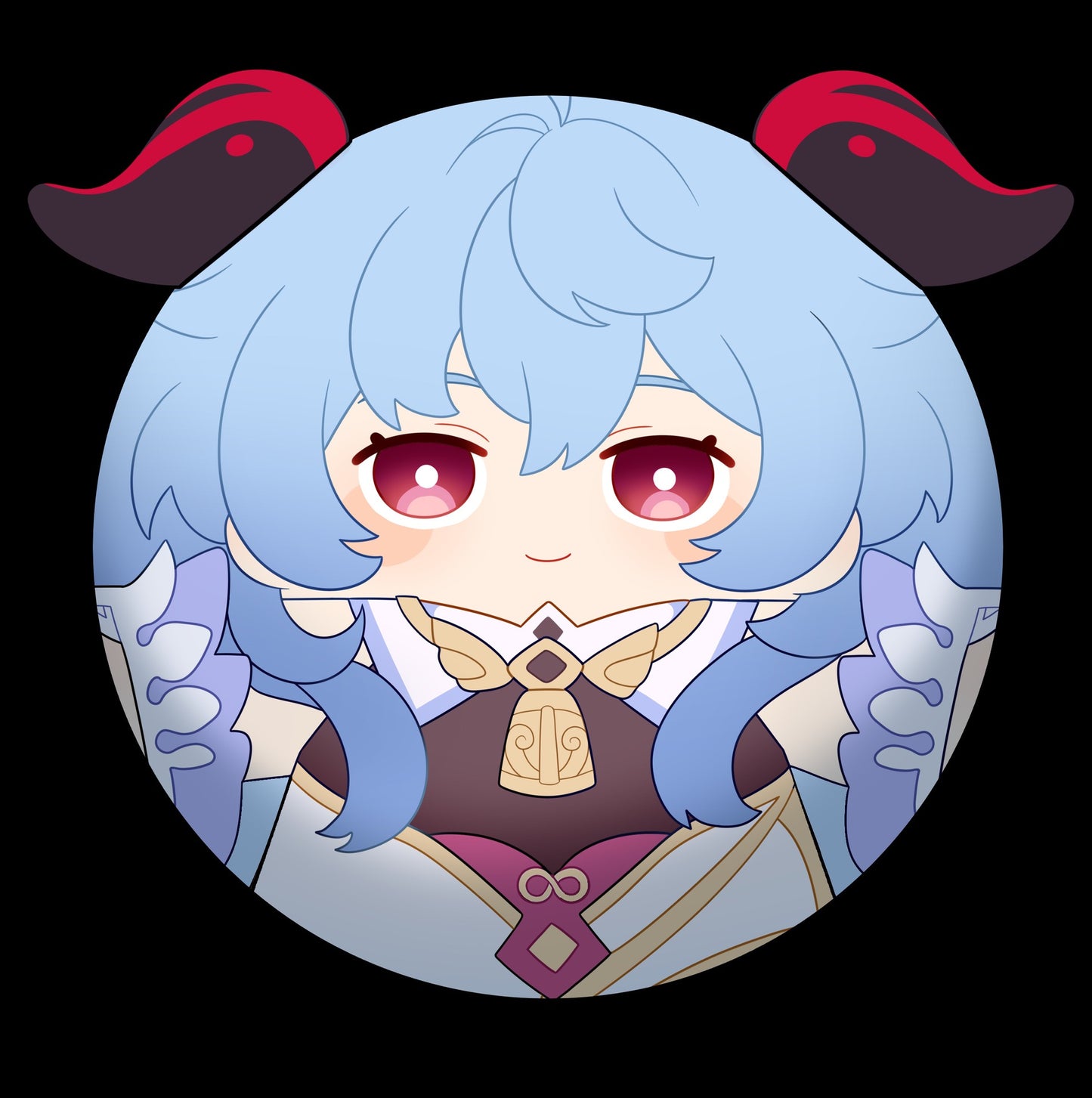 Genshin Impact Round Pillow dough pillow plush