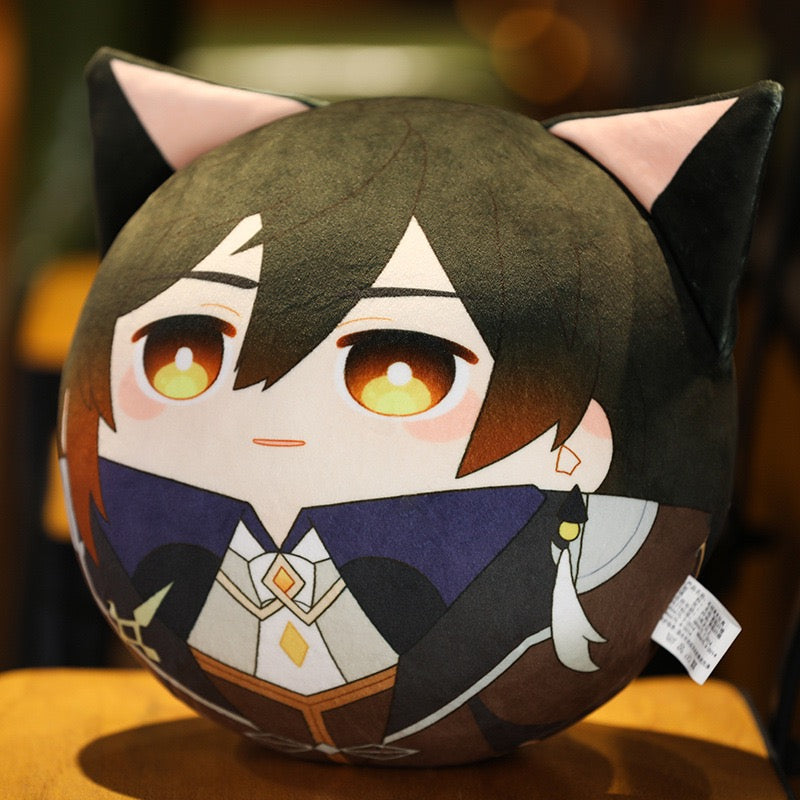 Genshin Impact Round Pillow dough pillow plush