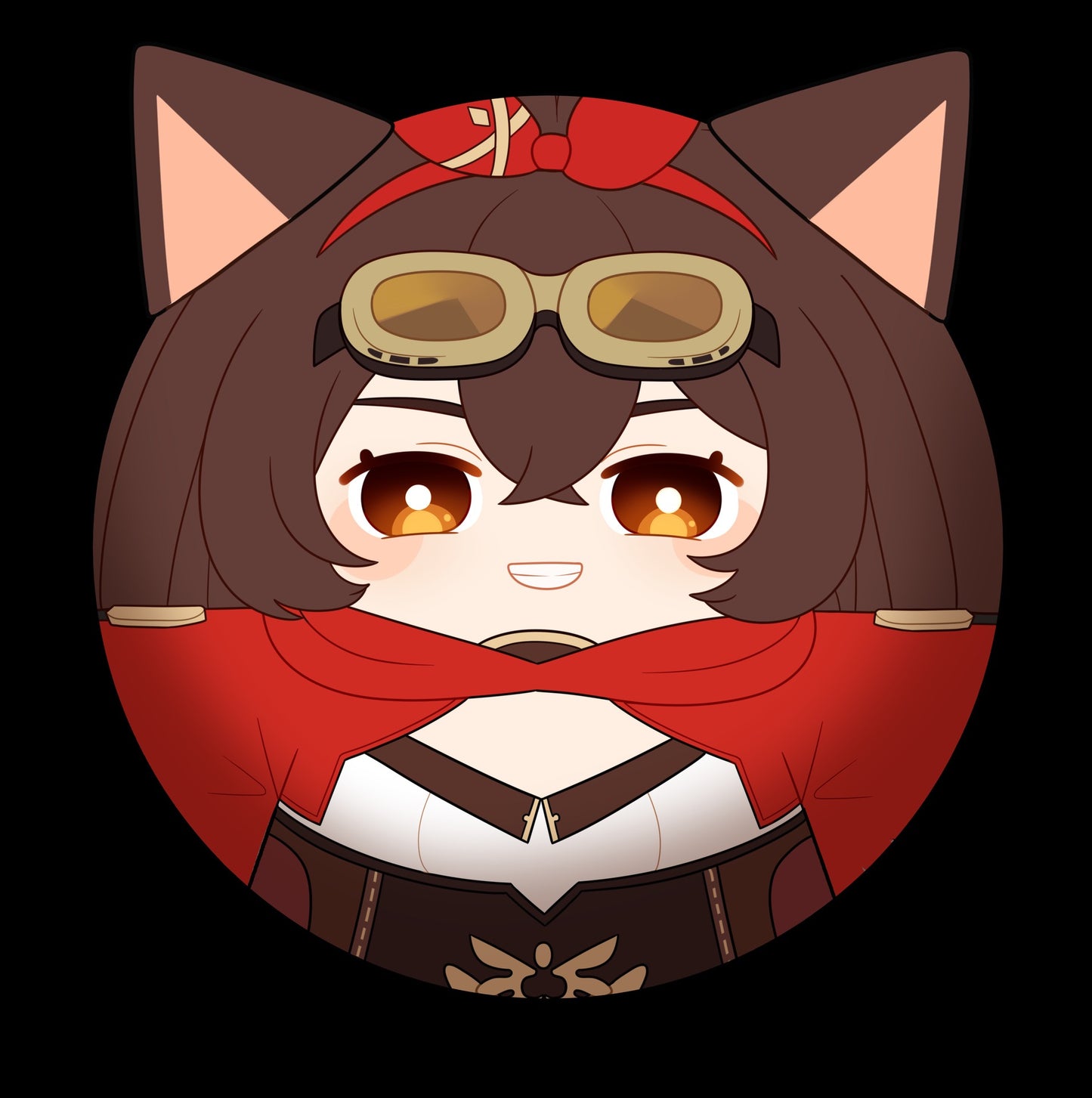 Genshin Impact Round Pillow dough pillow plush