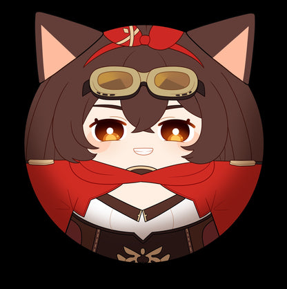 Genshin Impact Round Pillow dough pillow plush