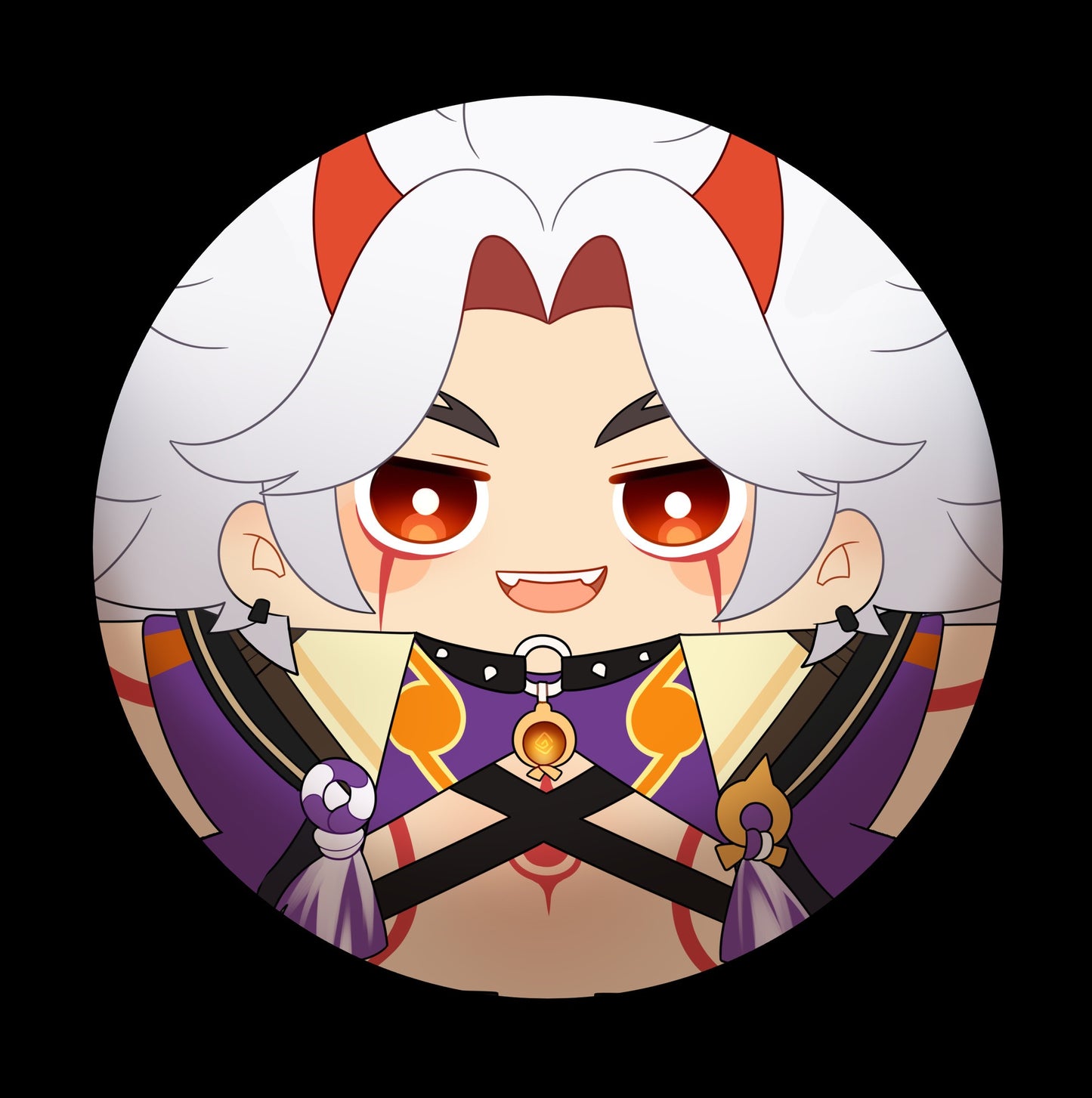 Genshin Impact Round Pillow dough pillow plush