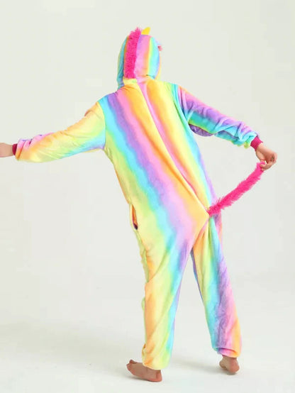 Rainbow unicorn onesies,party animal-KIDS AND ADULT SIZE AVAIABLE!!!