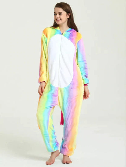Rainbow unicorn onesies,party animal-KIDS AND ADULT SIZE AVAIABLE!!!