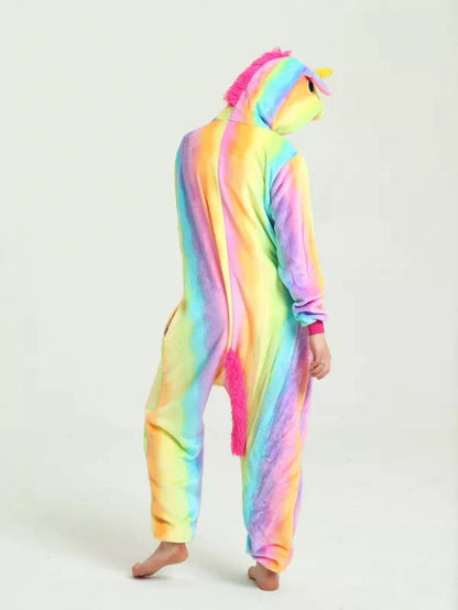 Rainbow unicorn onesies,party animal-KIDS AND ADULT SIZE AVAIABLE!!!